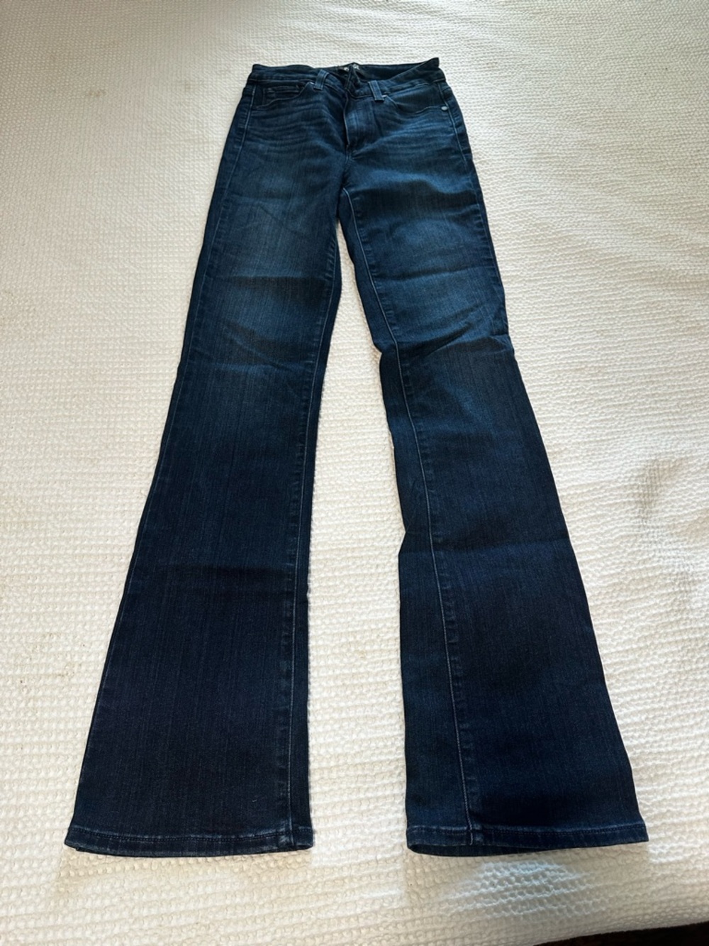 PAIGE Indigo Flare Wide-Leg Jeans